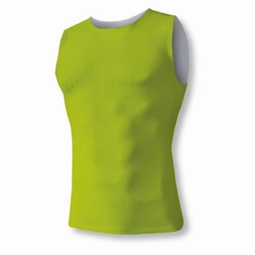 Biotex Reverse sleeveless base layer - White