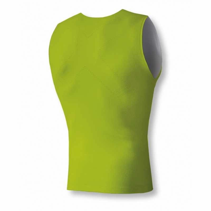 Biotex Reverse sleeveless base layer - White