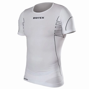 Biotex Seamless T-Shirt S/S Base Layer - Grey