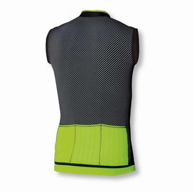 Biotex Soffio sleeveless jersey - Black yellow