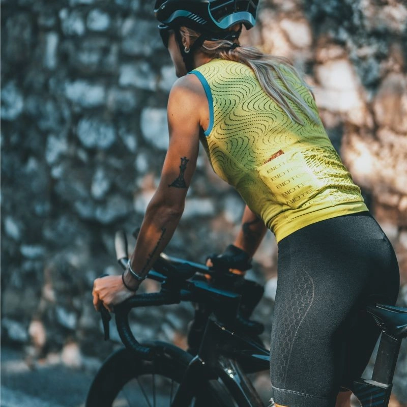 Biotex Soffio woman sleeveless jersey - Green