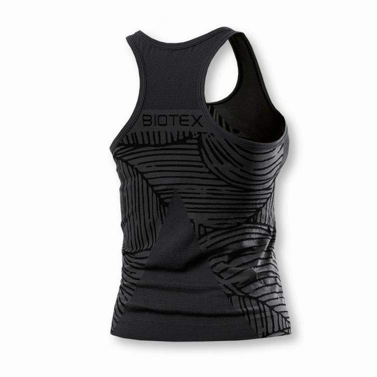 Biotex Sprint sleeveless woman base layer - Black