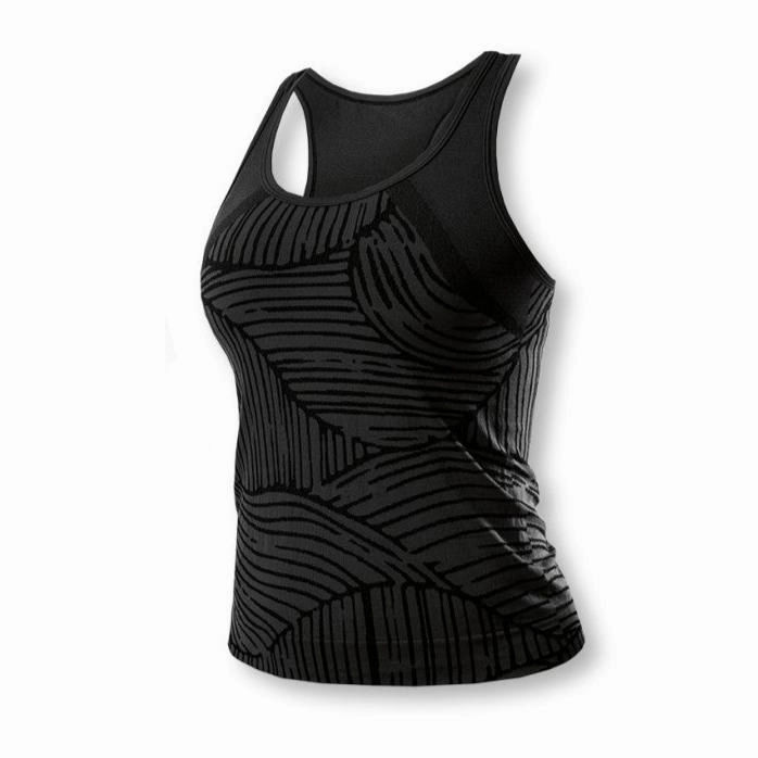 Biotex Sprint sleeveless woman base layer - Black