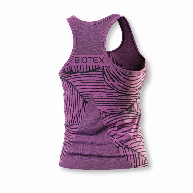 Biotex Sprint sleeveless woman base layer - Fuchsia