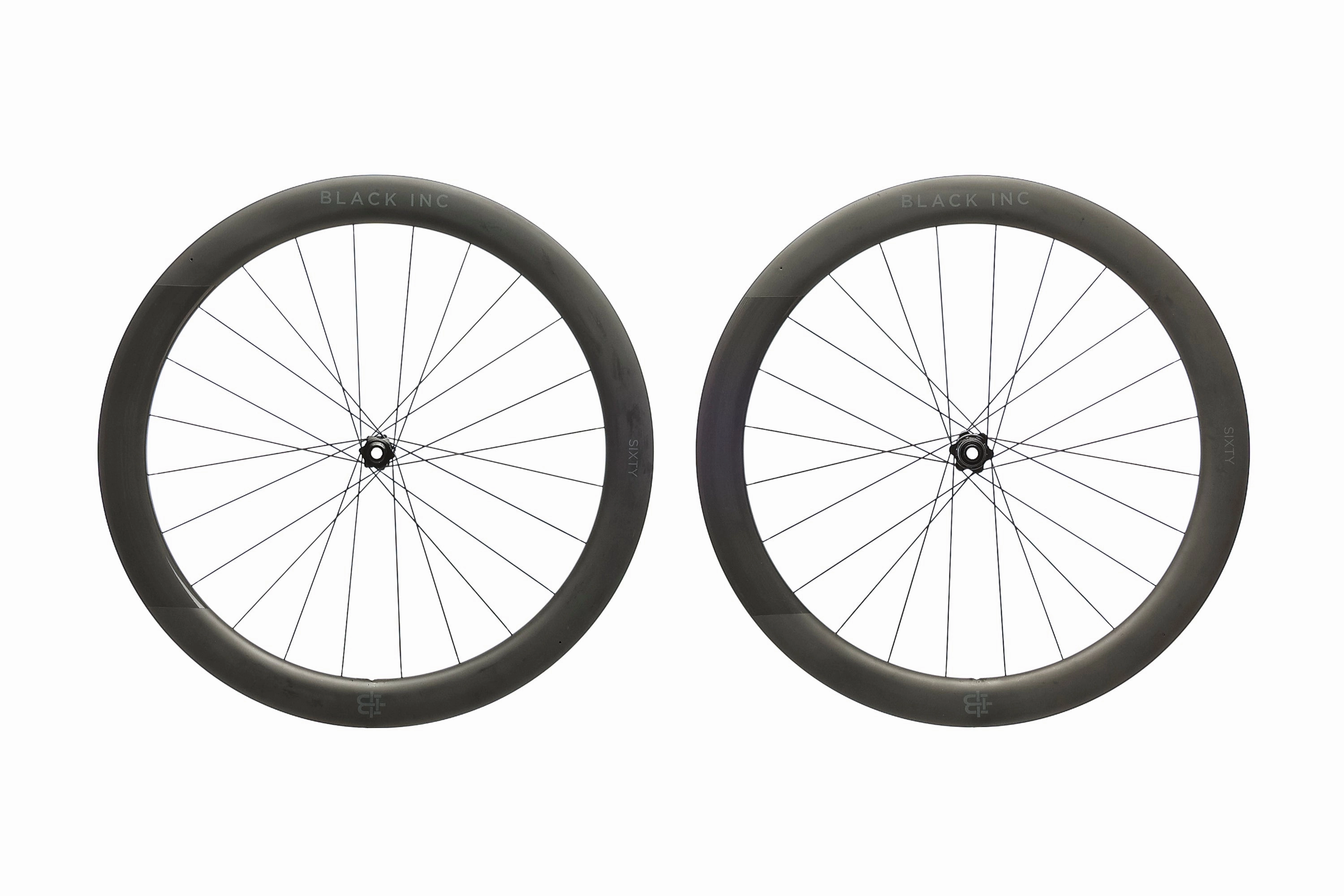 Black Inc Sixty Carbon Tubeless 700c Wheelset