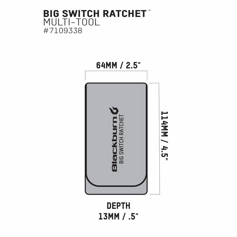 BlackBurn Big Switch Ratchet Multi-Tool