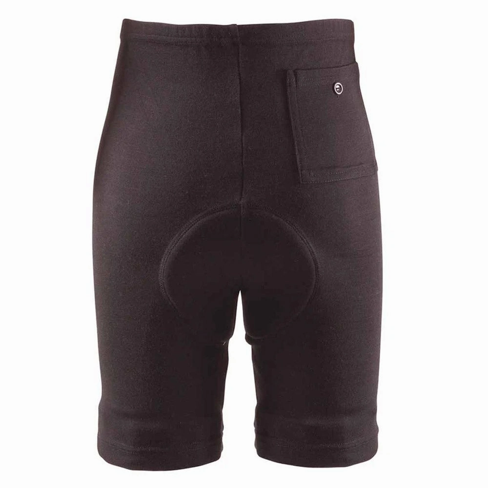 Brn Vintage Wool Short Pants - Black