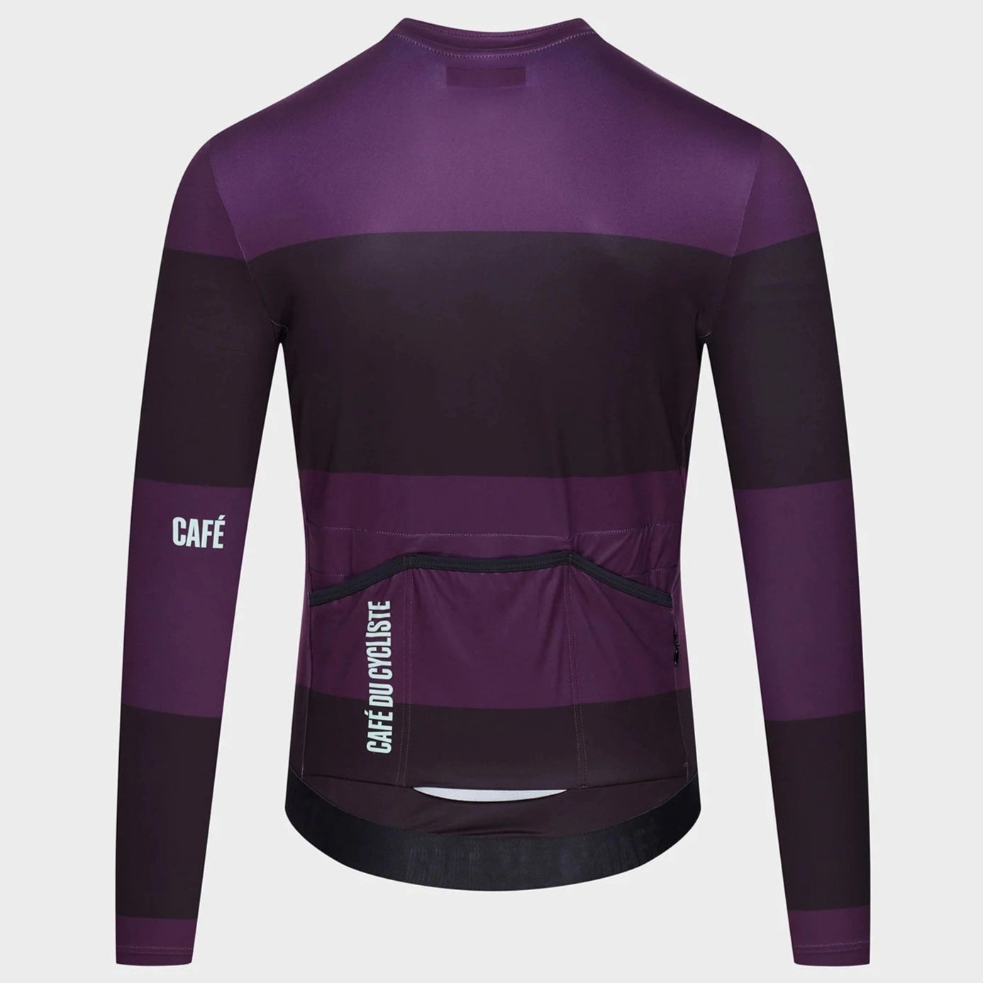 Cafe du Cycliste Constance long sleeve jersey - Purple