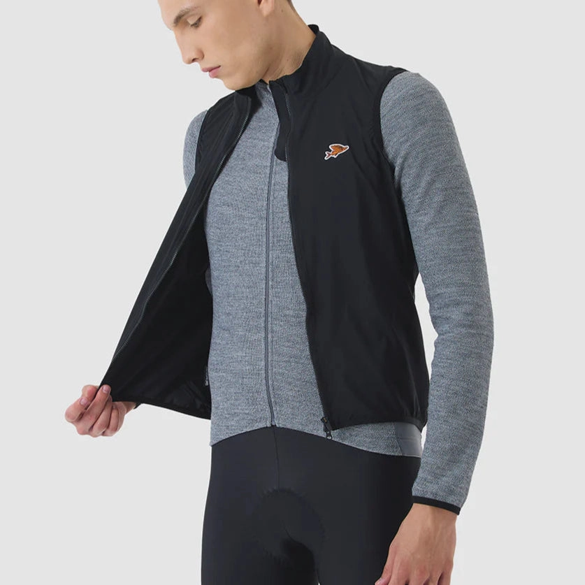 Cafe du Cycliste Edith vest - Black