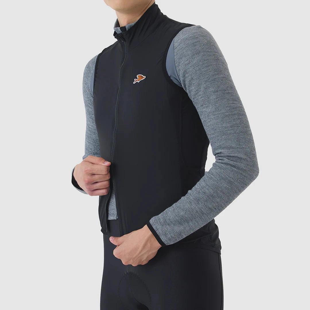 Cafe du Cycliste Edith vest - Black