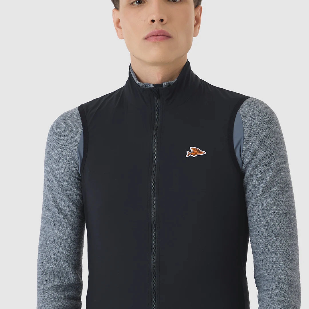 Cafe du Cycliste Edith vest - Black