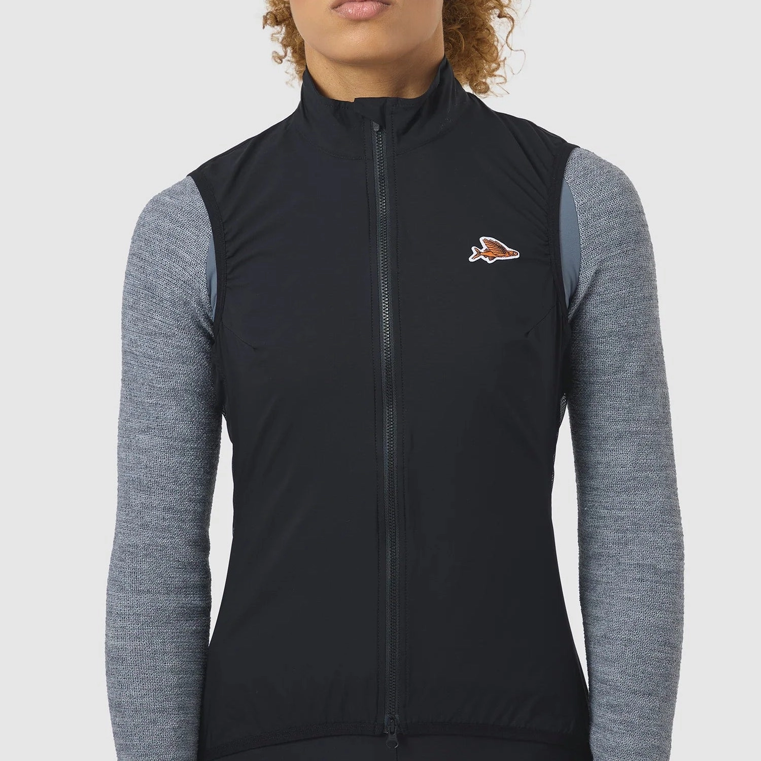 Cafe du Cycliste Edith women vest - Black