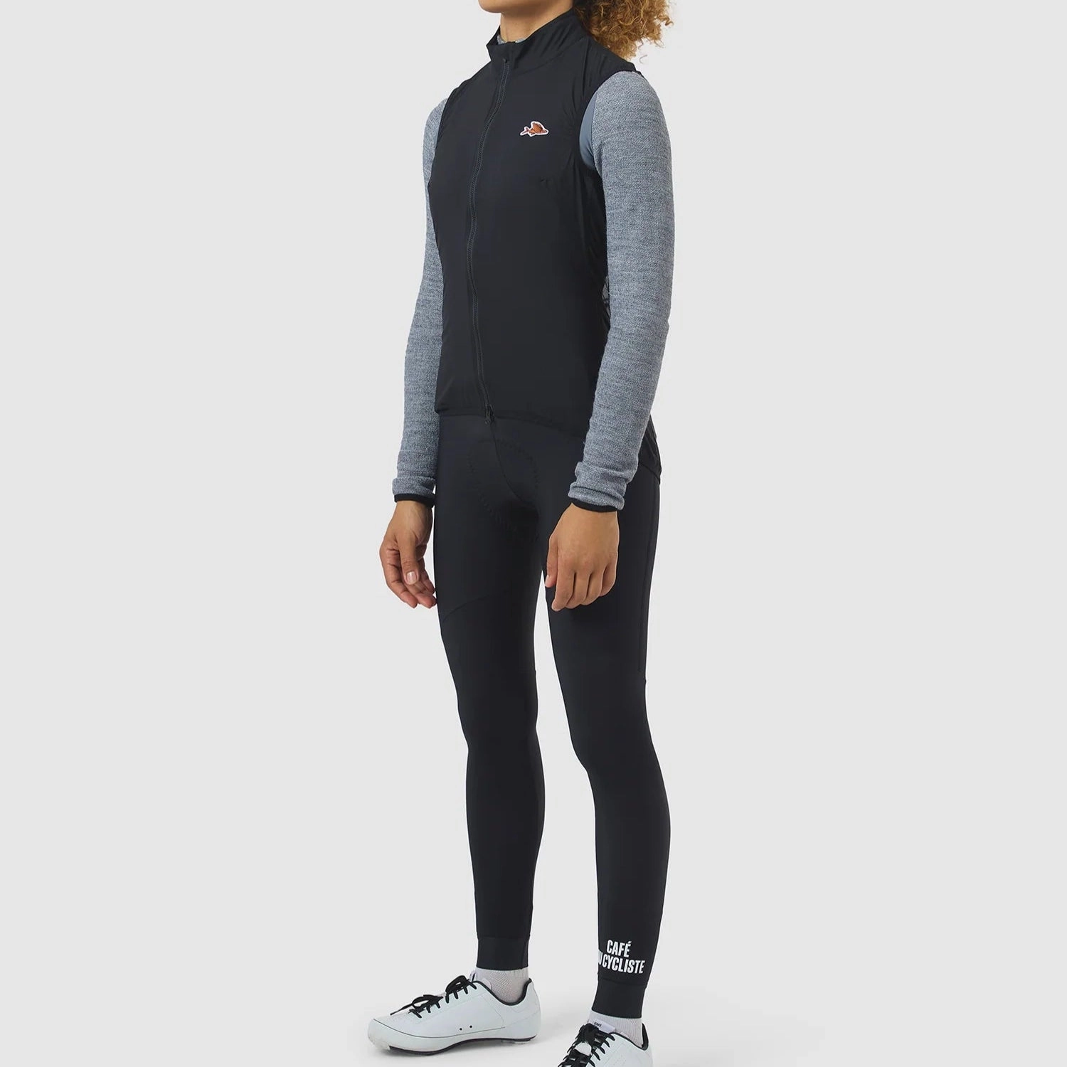 Cafe du Cycliste Edith women vest - Black