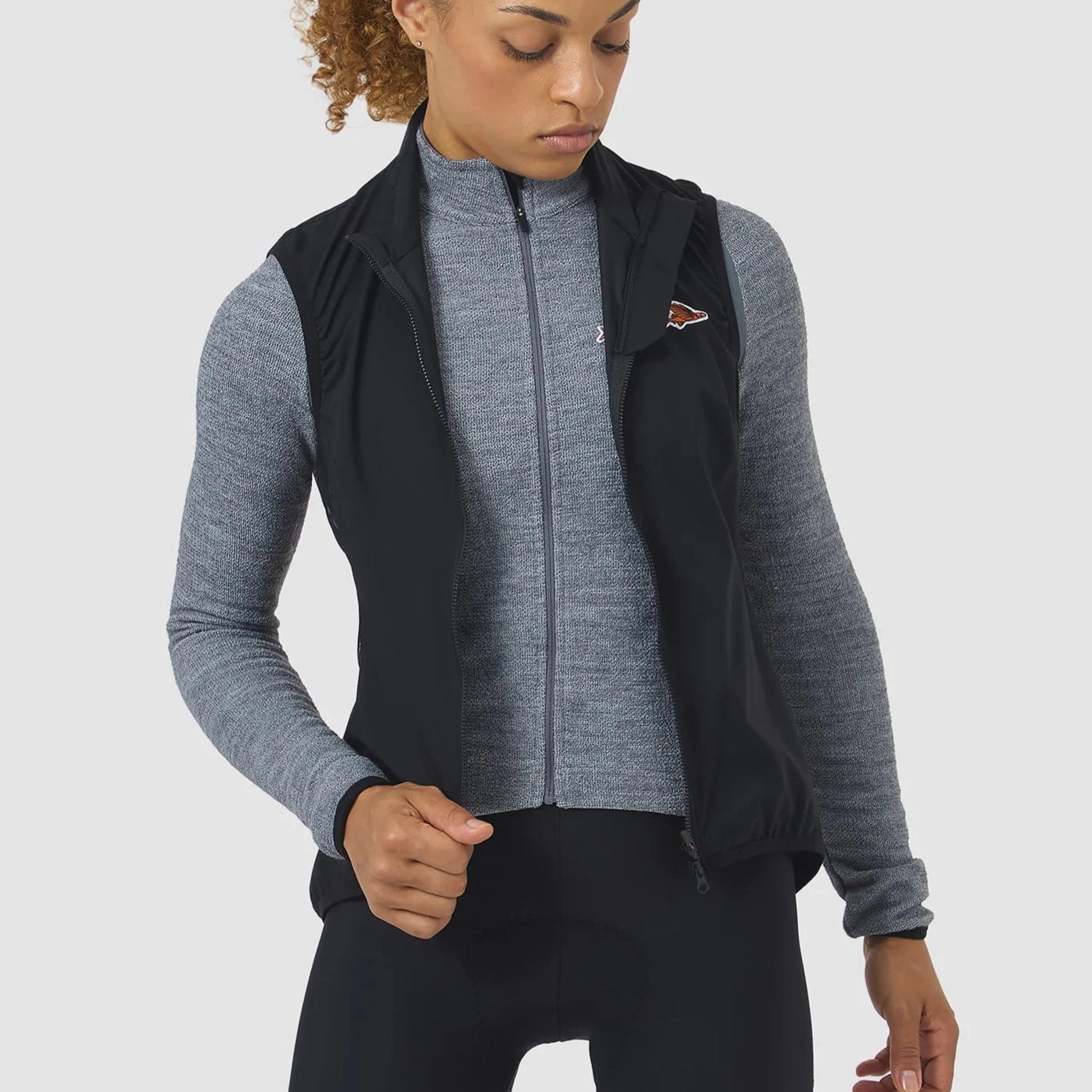 Cafe du Cycliste Edith women vest - Black