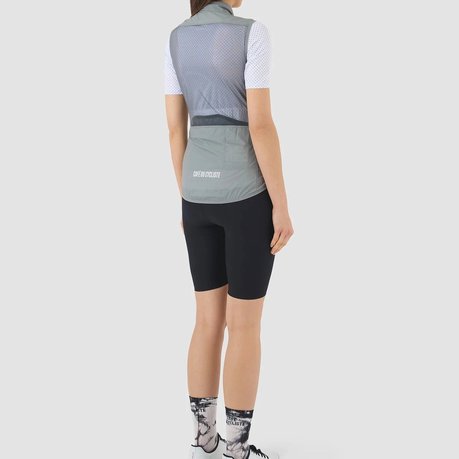 Cafe du Cycliste Edith women vest - Grey
