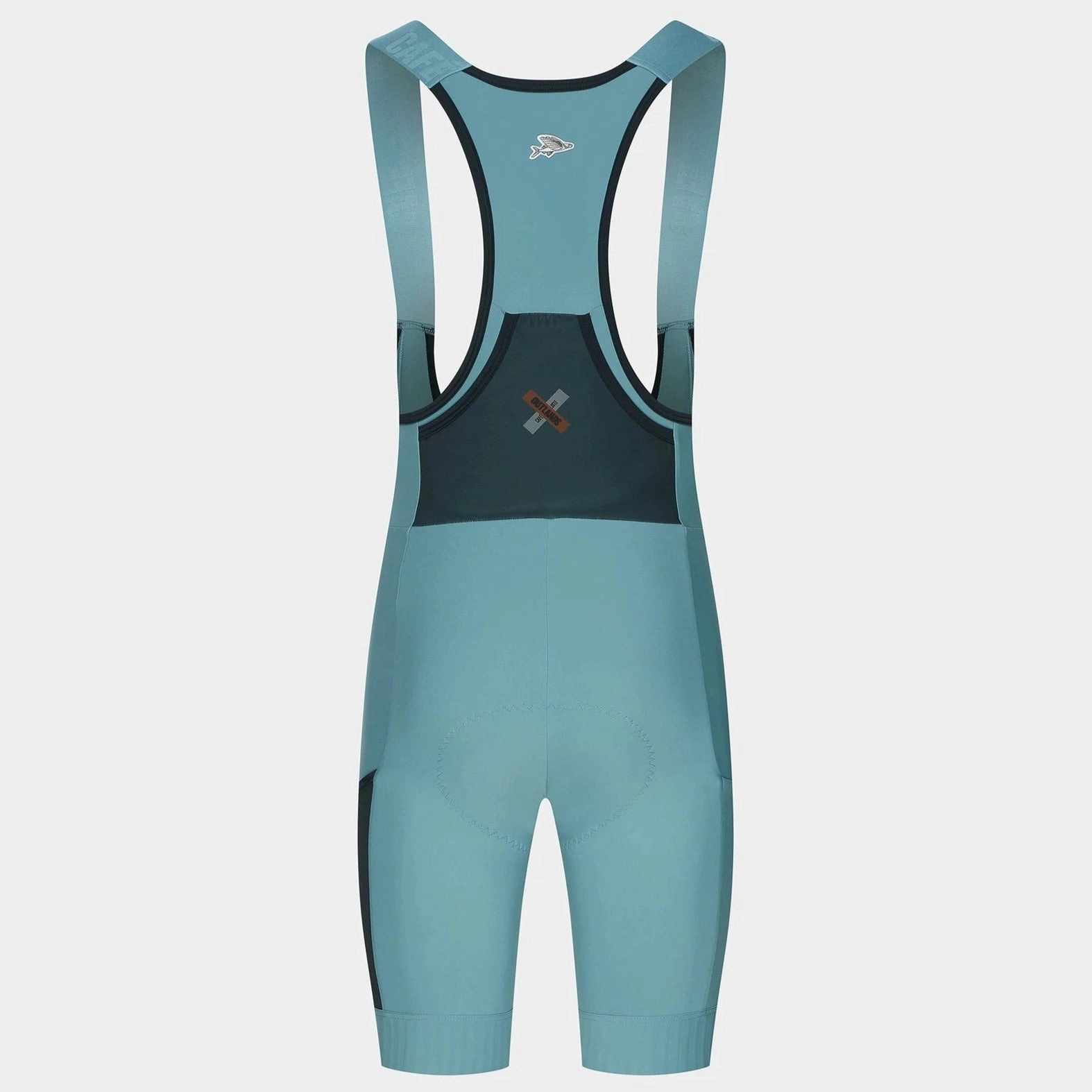 Cafe du Cycliste Eva bib shorts - Light blue