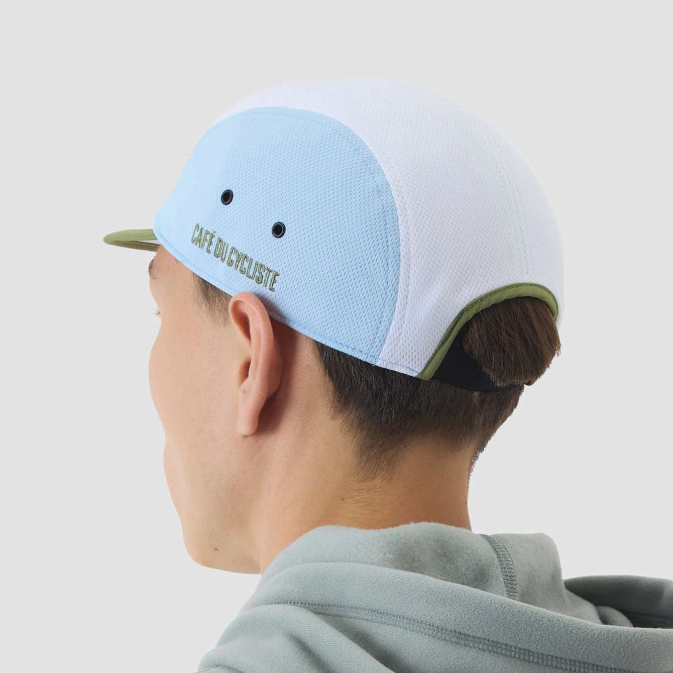 Cafe du Cycliste Gravel cap - Green