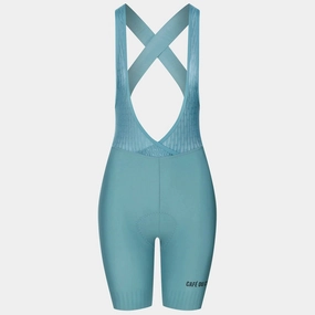 Cafe du Cycliste Graziella woman bib shorts - Light blue