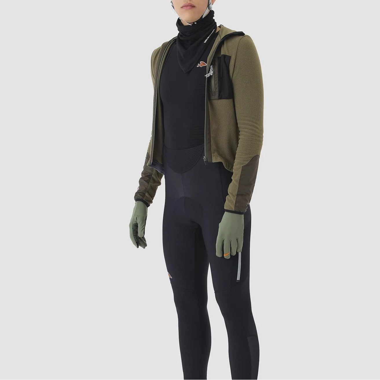 Cafe du Cycliste Lightweight gloves - Green