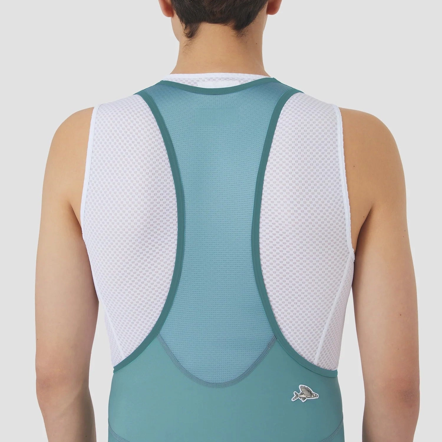 Cafe du Cycliste Marinette bib shorts - Light blue