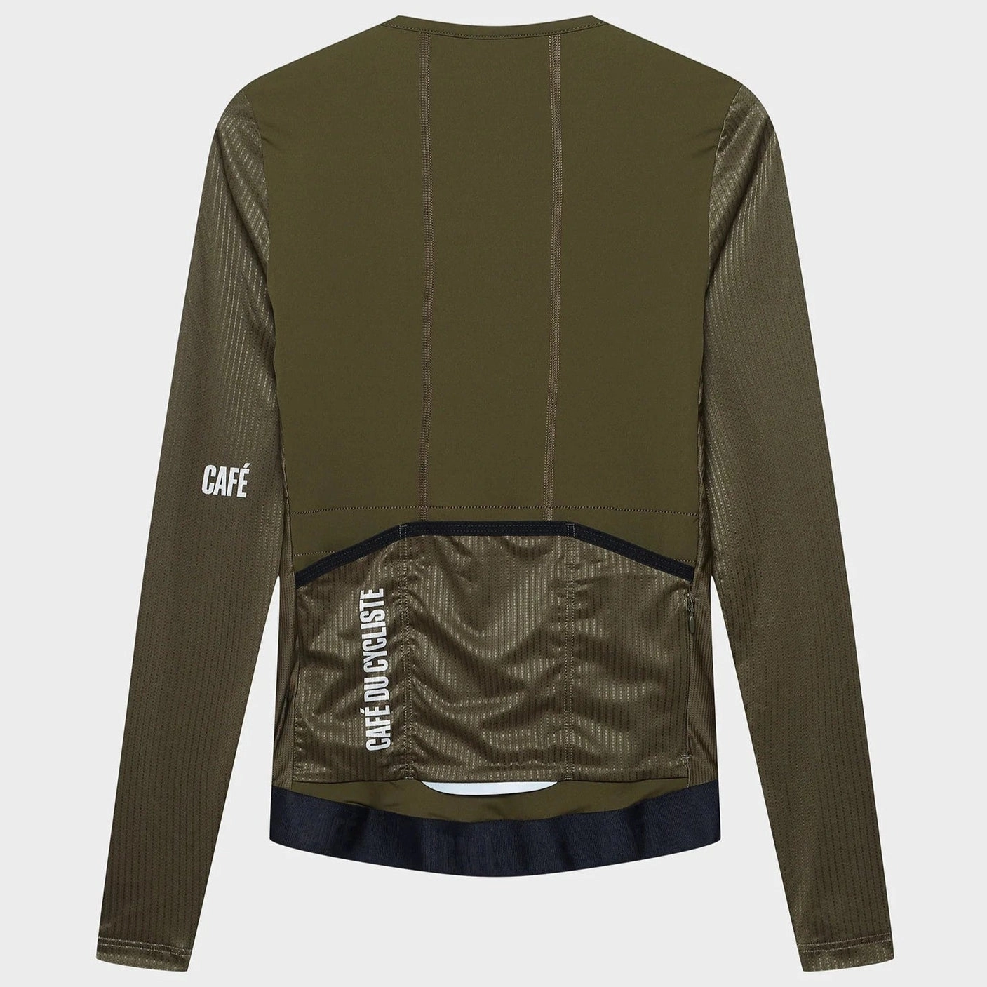 Cafe du Cycliste Roxane long sleeve jersey - Green