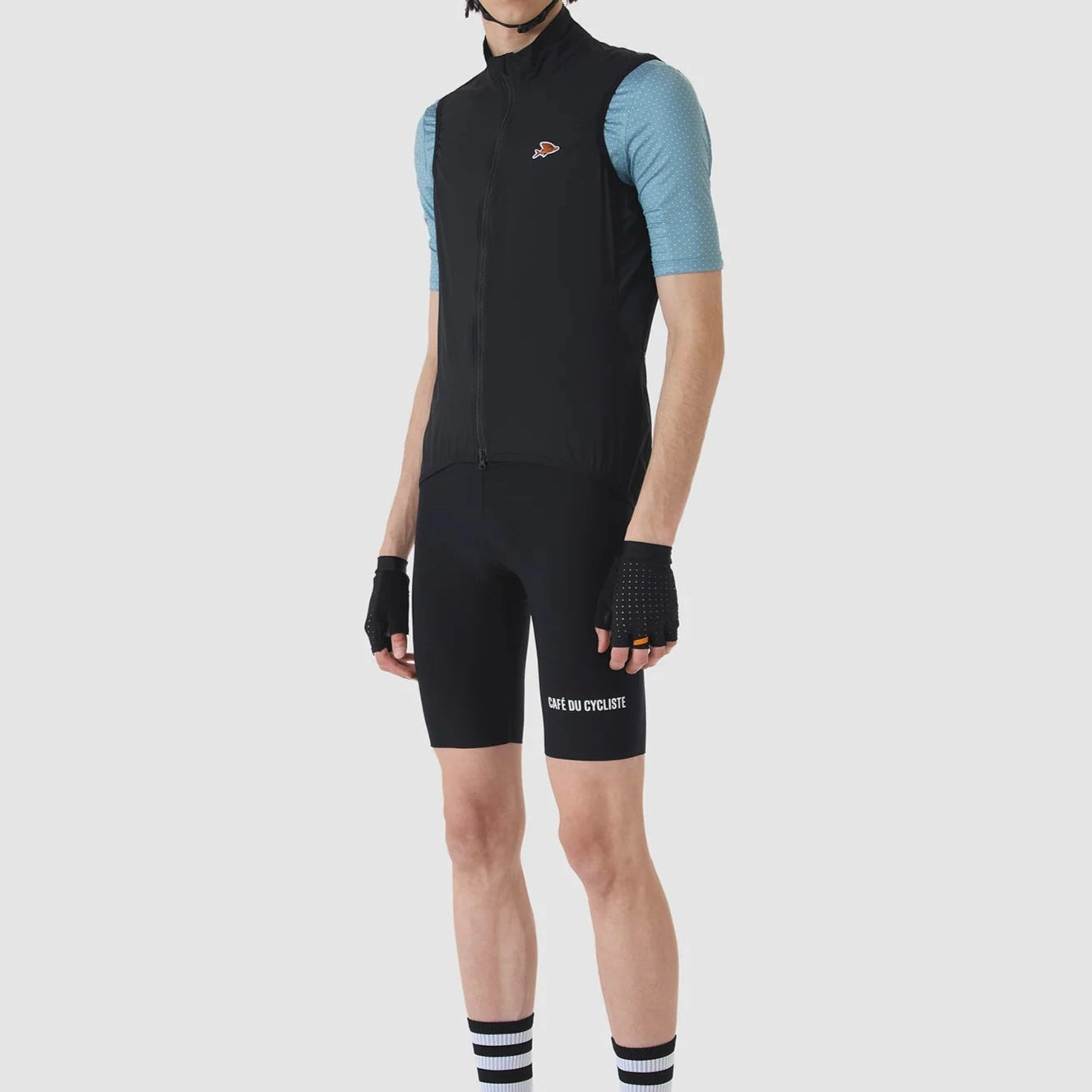 Cafe du Cycliste Summer gloves - Black