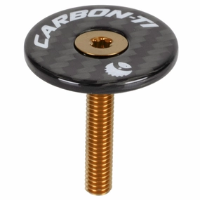 Carbon-Ti X-Cap Carbon steering cap - Gold