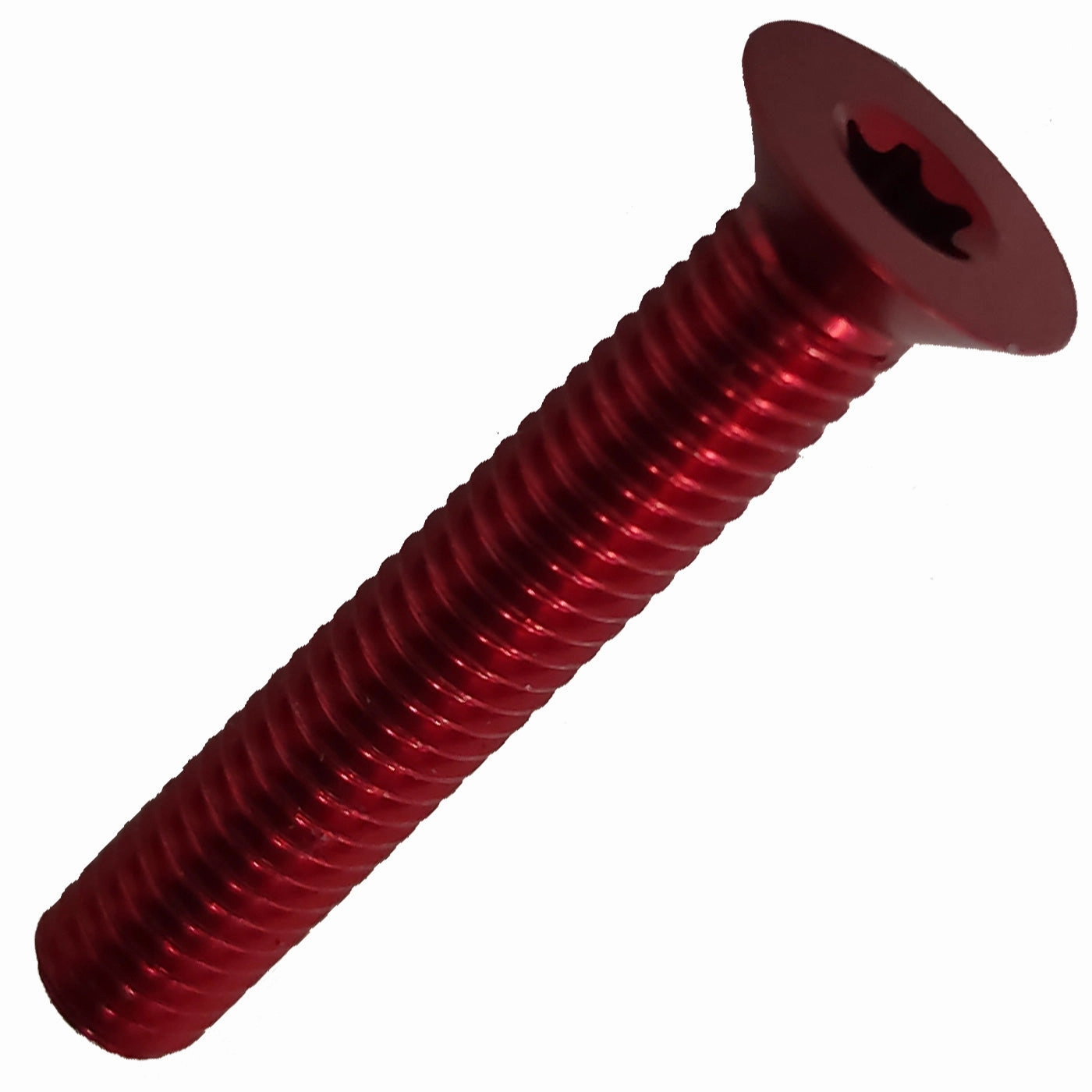 Carbon-Ti X-Cap TORX replacement screw - Red