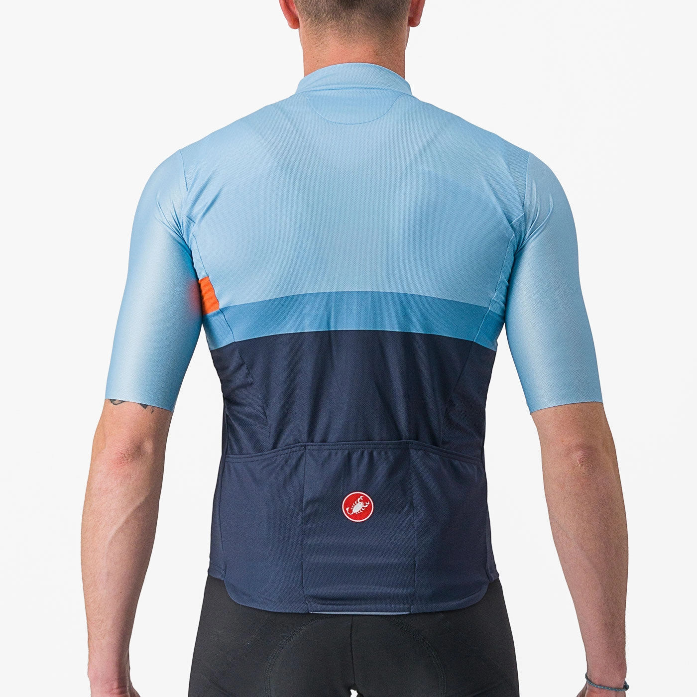 Castelli A Blocco jersey - Light blue blue