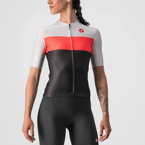 Castelli Aero Pro woman jersey - Black pink