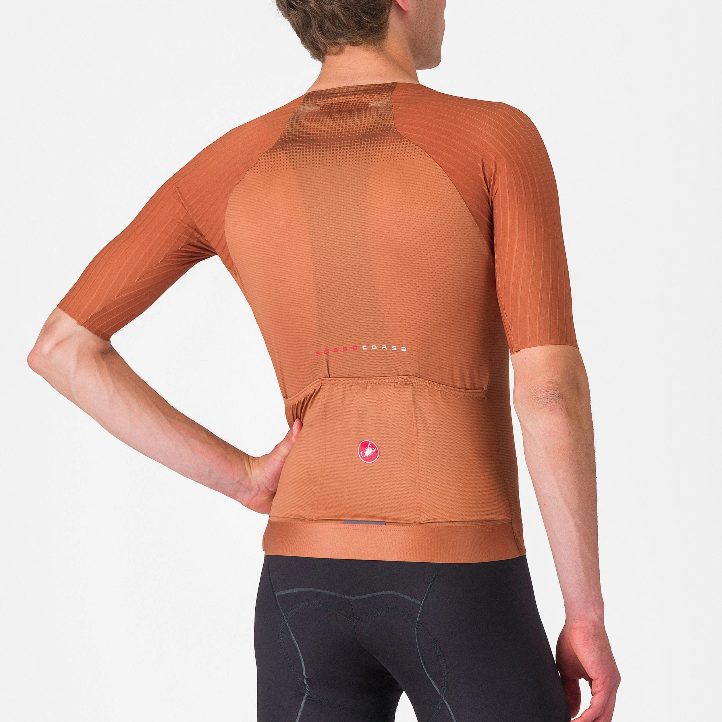 Castelli Aero Race 8S jersey - Brown