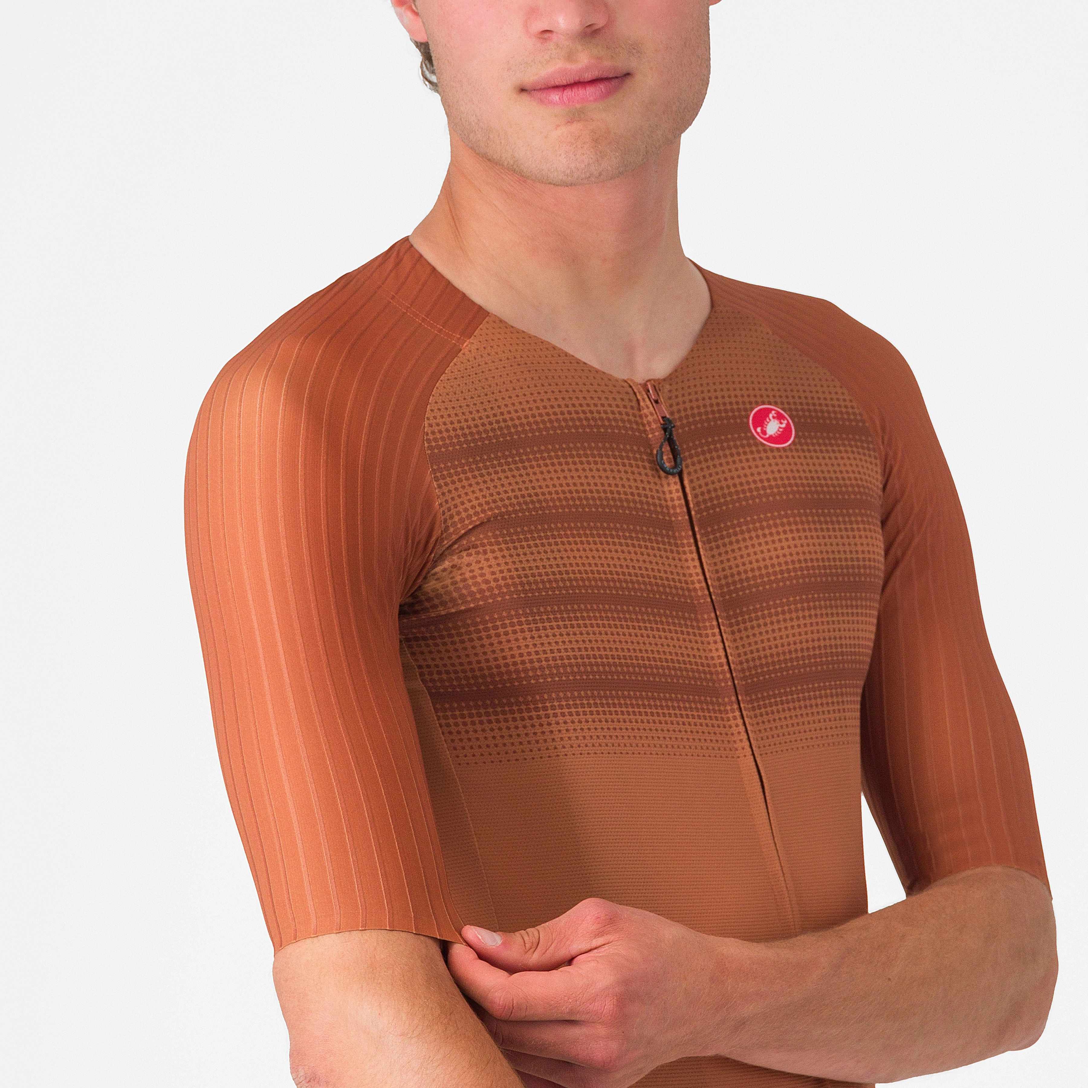 Castelli Aero Race 8S jersey - Brown