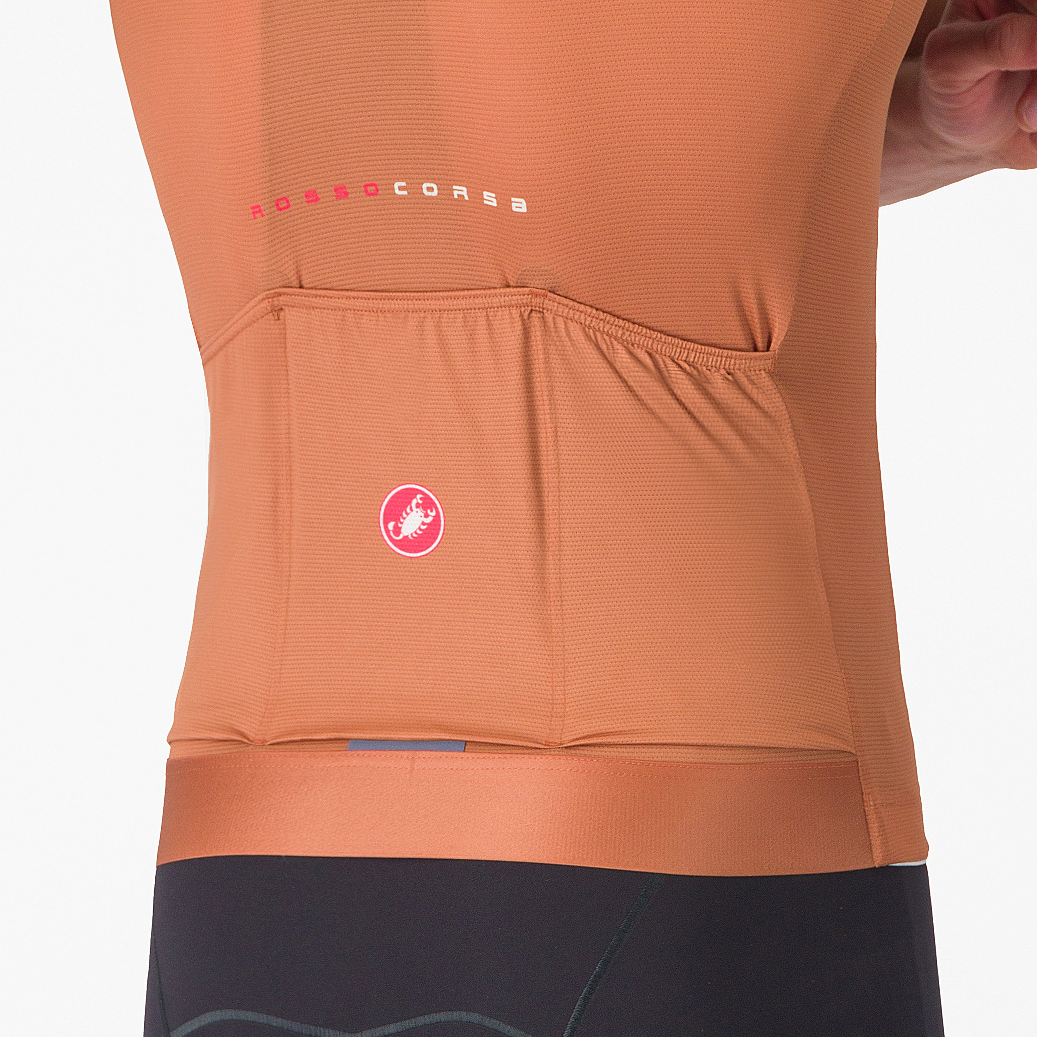 Castelli Aero Race 8S jersey - Brown