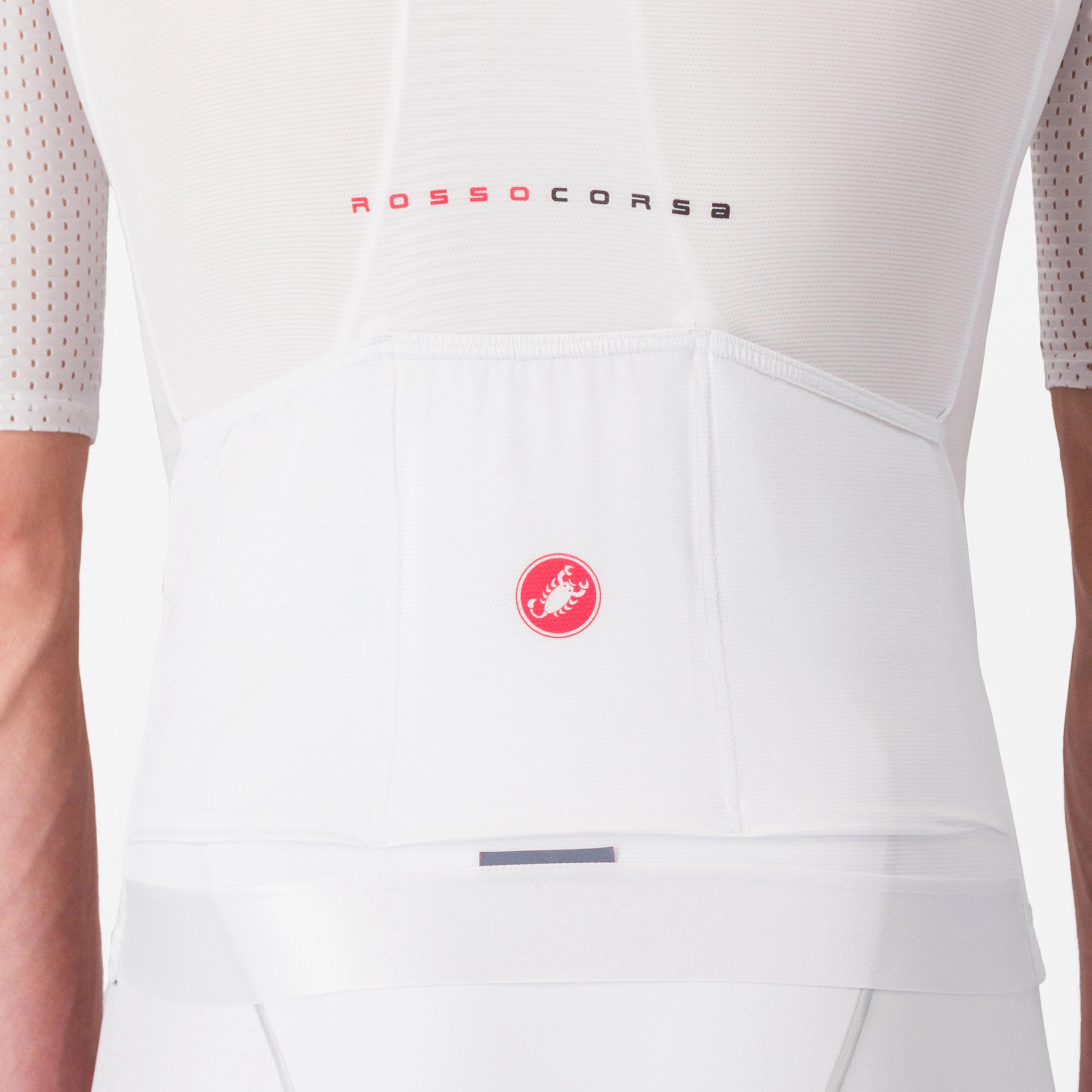 Castelli Aero Race 8S jersey - White