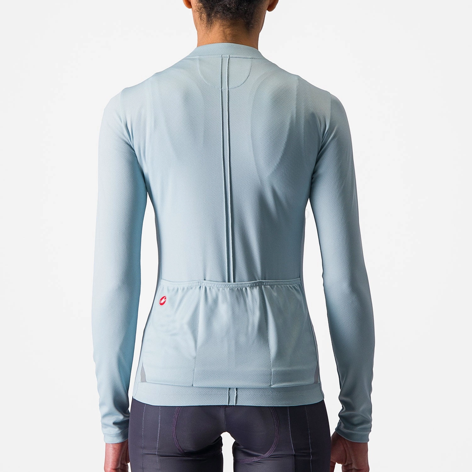 Castelli Anima 4 woman long sleeves jersey - Light blue
