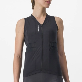 Castelli Anima 4 woman sleeveless jersey - Black