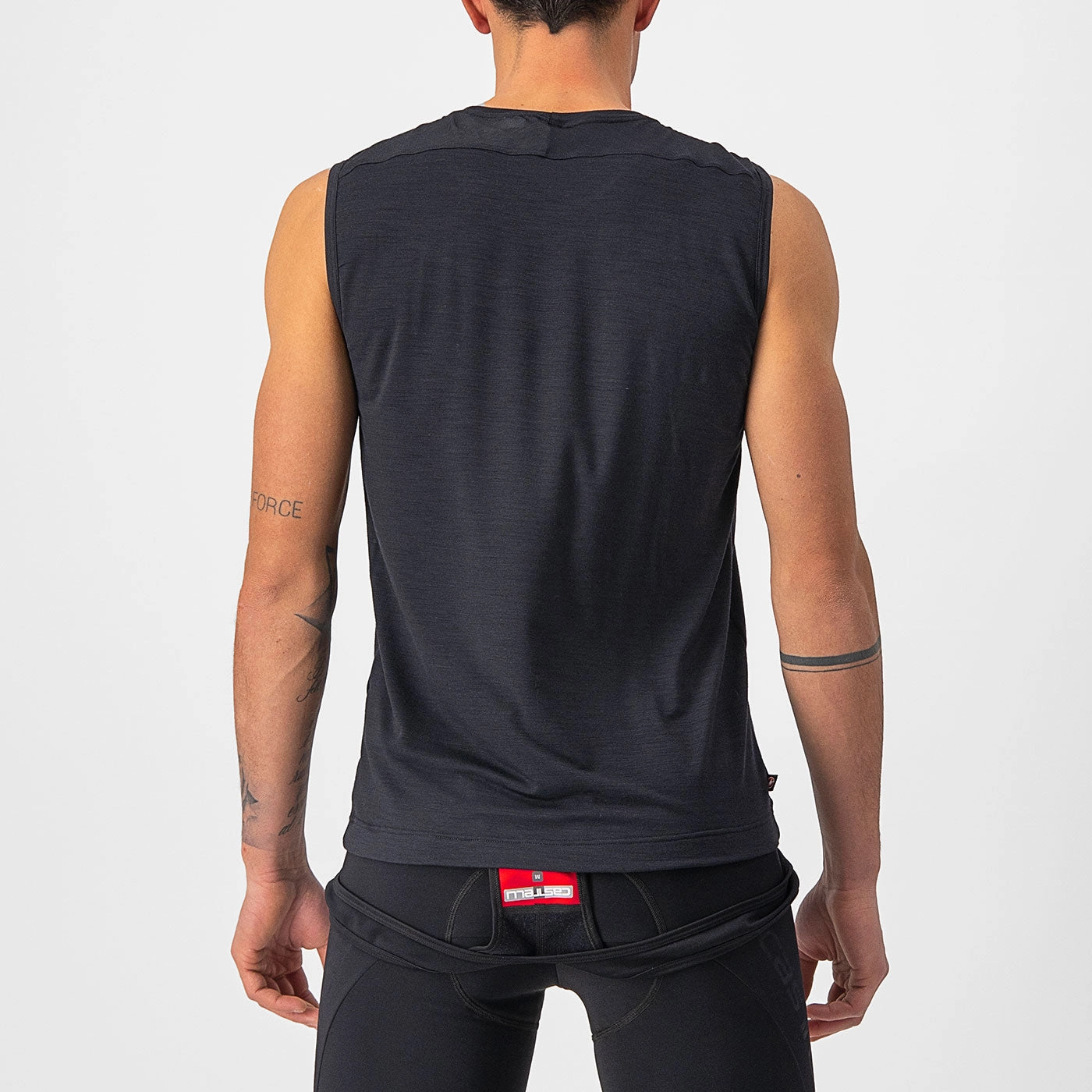 Castelli Bandito Wool sleeveless base layer - Black