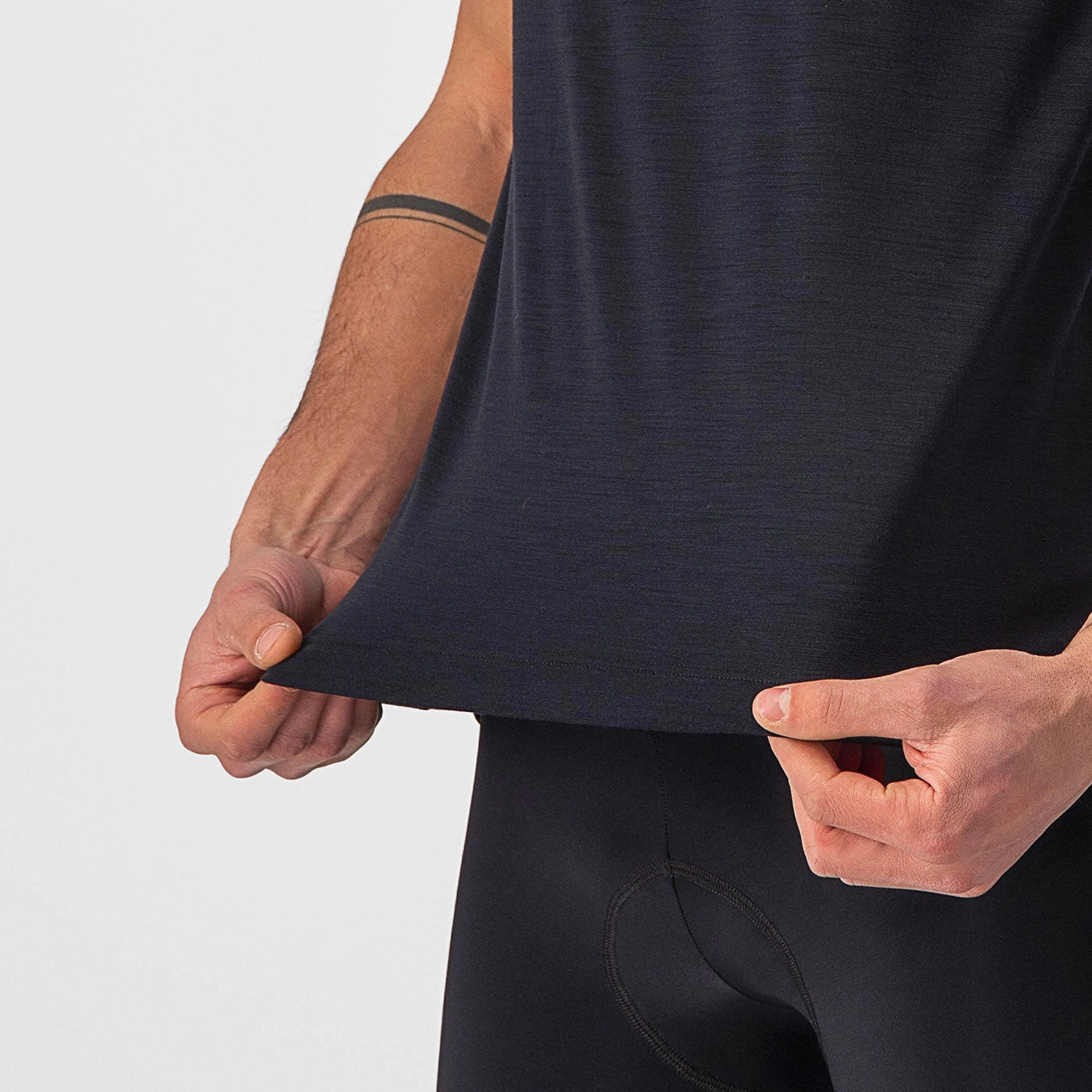 Castelli Bandito Wool sleeveless base layer - Black