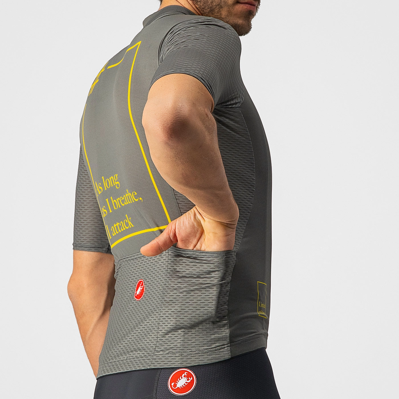 Castelli Breathe Attack jersey - Grey