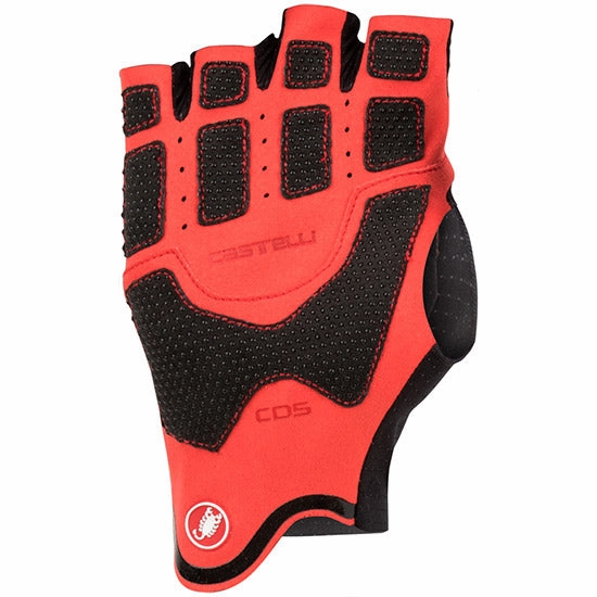 Castelli Cabrio gloves - Black red