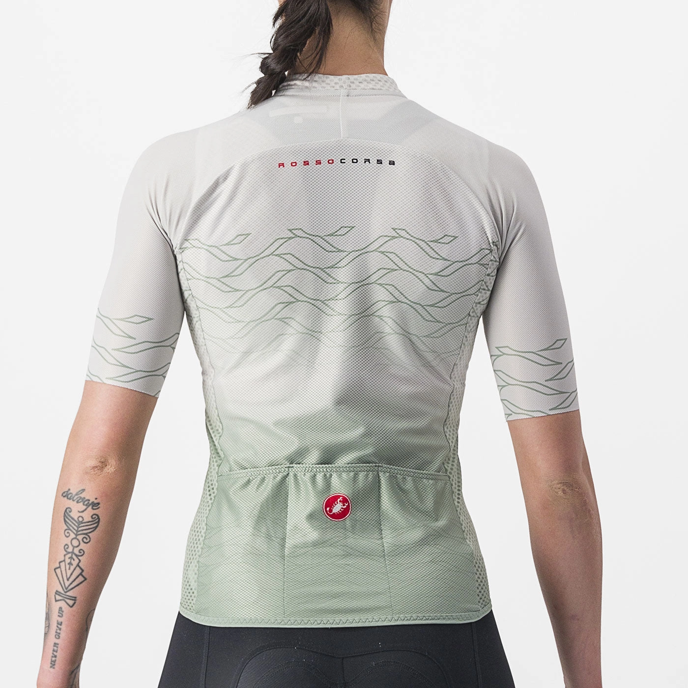 Castelli Climber's 2.0 woman jersey - White green