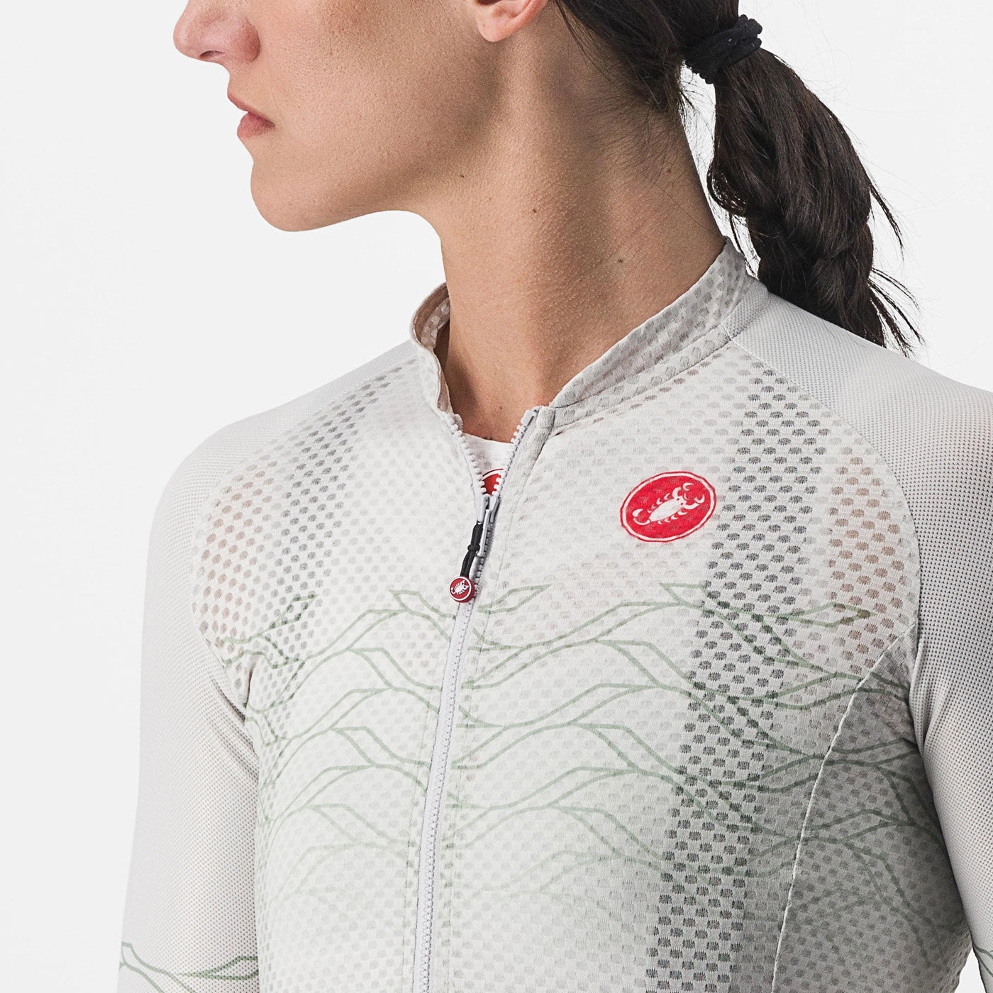 Castelli Climber's 2.0 woman jersey - White green