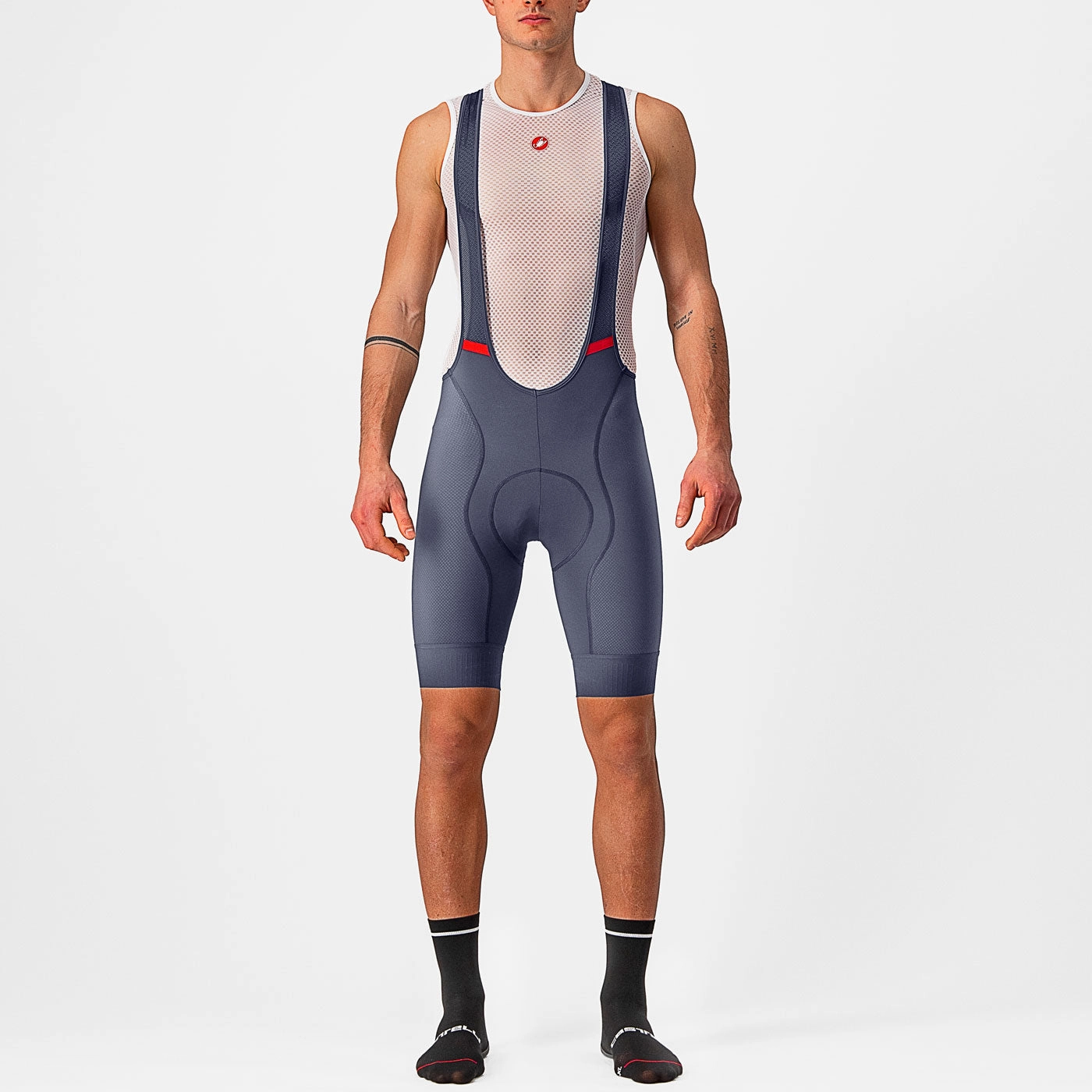 Castelli Competizione bib shorts - Light blue