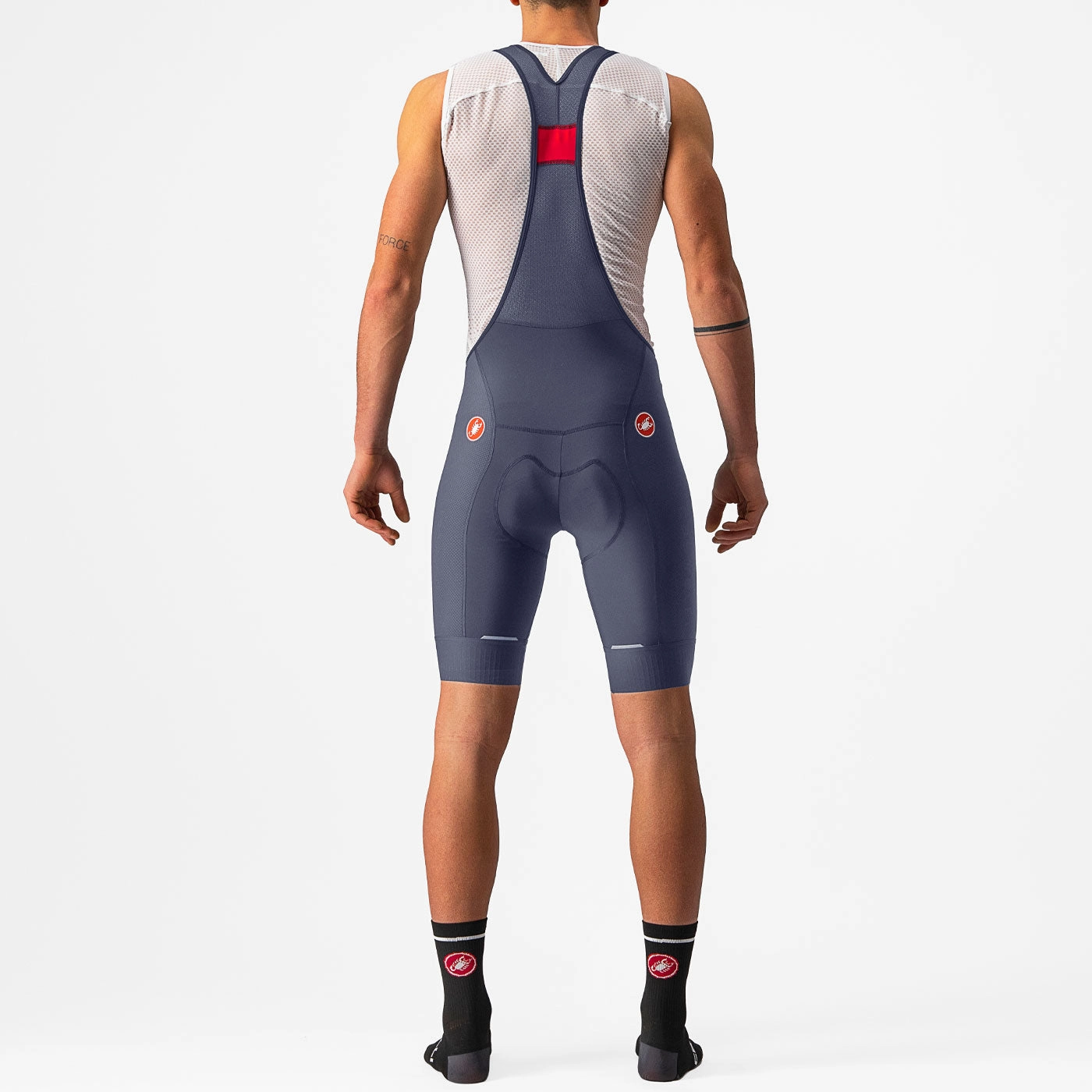 Castelli Competizione bib shorts - Light blue