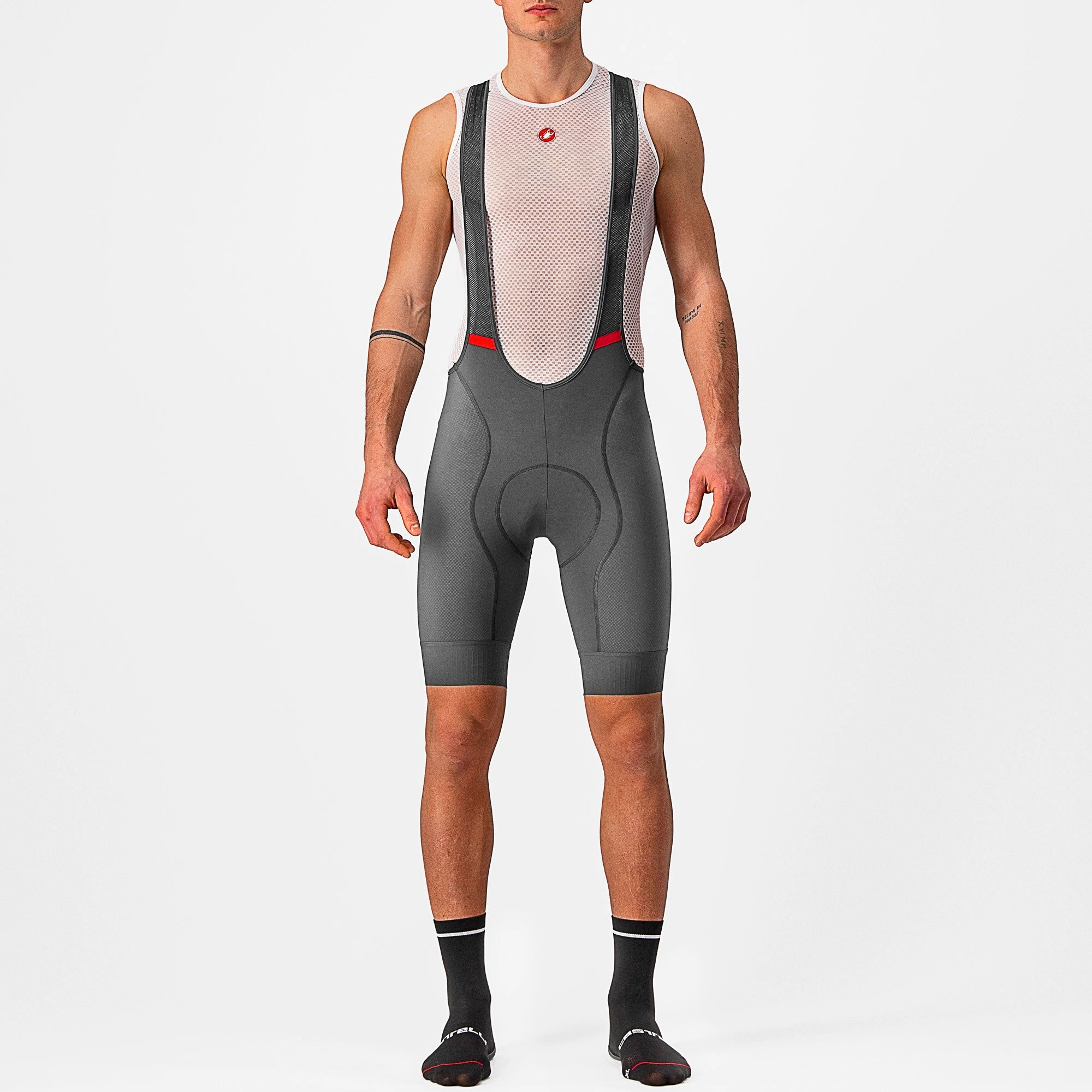 Castelli Competizione bib shorts - Light grey