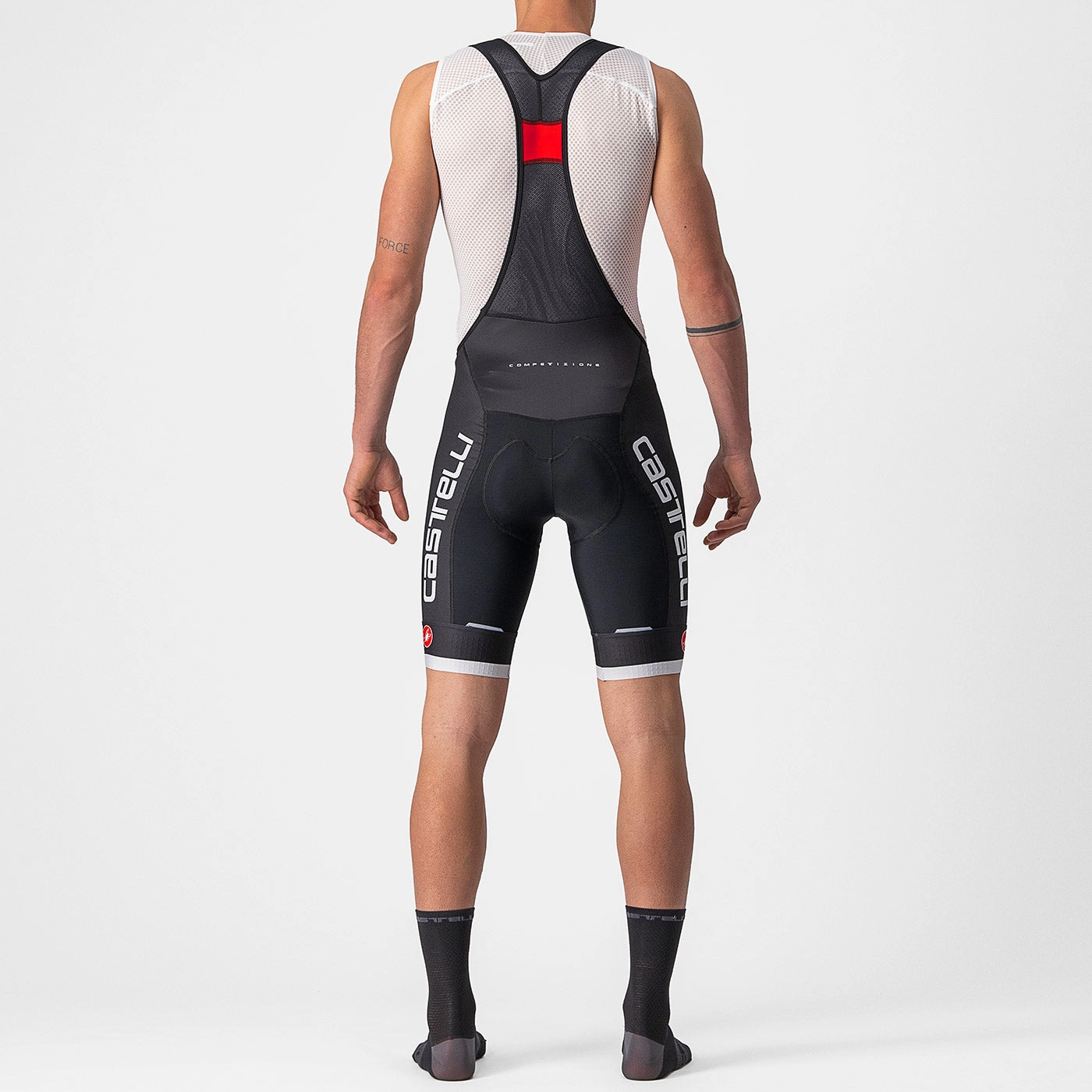 Castelli Competizione Kit bib shorts - Black grey