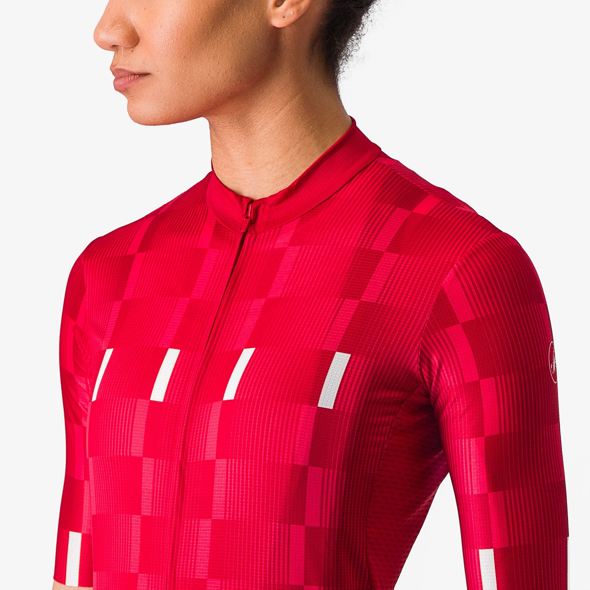 Castelli Dimensione women jersey - Red