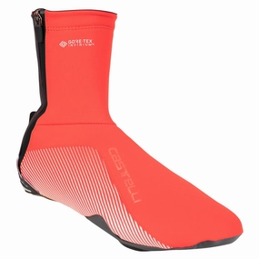 Castelli Dinamica woman thermal overshoe - Red