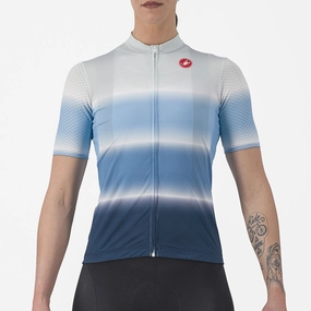 Castelli Dolce woman jersey - Light blue blue