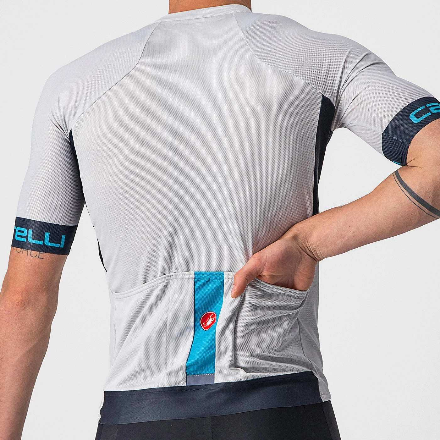 Castelli Entrata 6 jersey - Grey